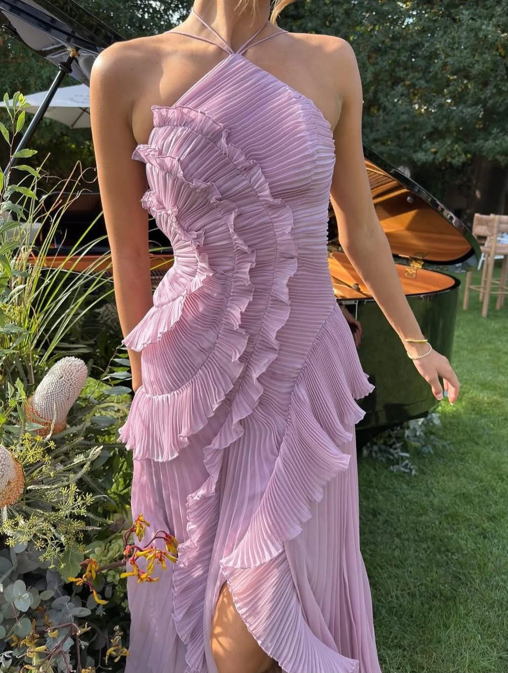Eva - Vestido Volantado