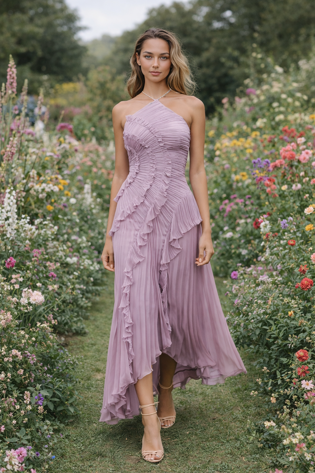 Eva - Vestido Volantado