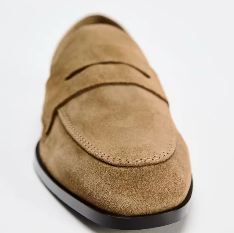 Camila - Mocasines de ante para mujer