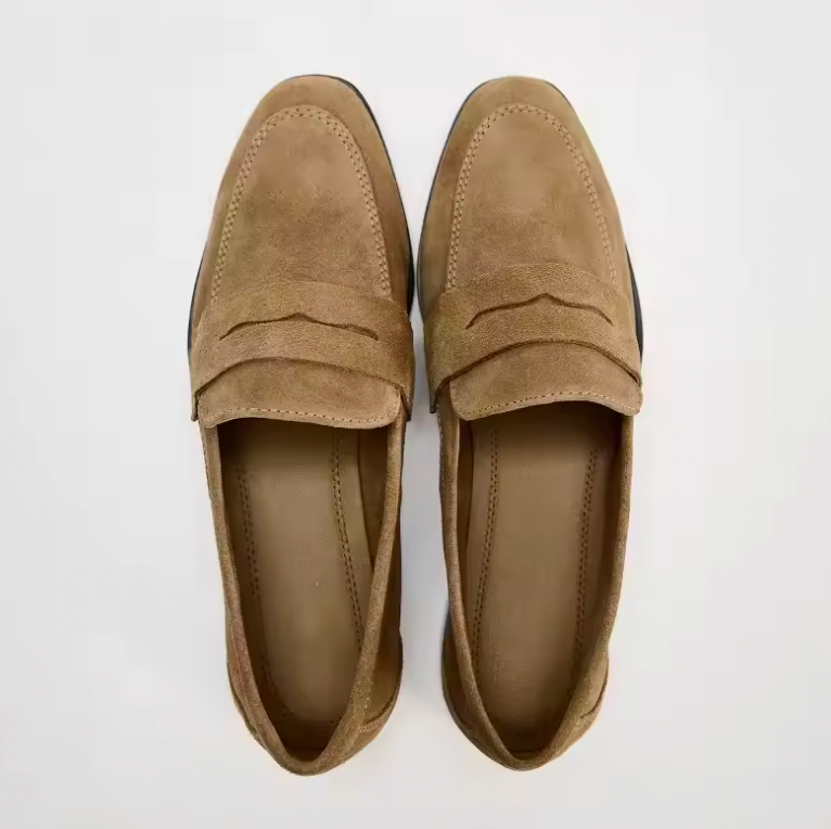 Camila - Mocasines de ante para mujer