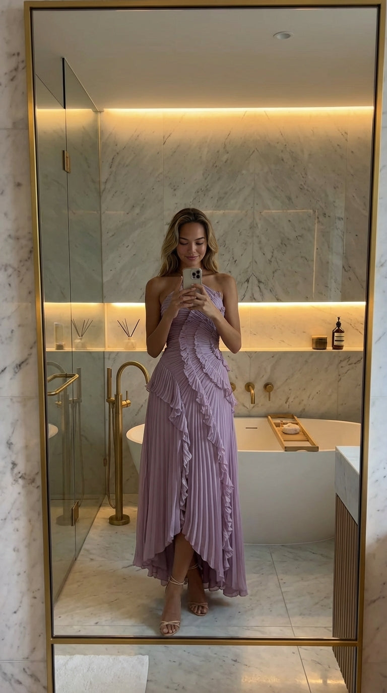 Eva - Vestido Volantado
