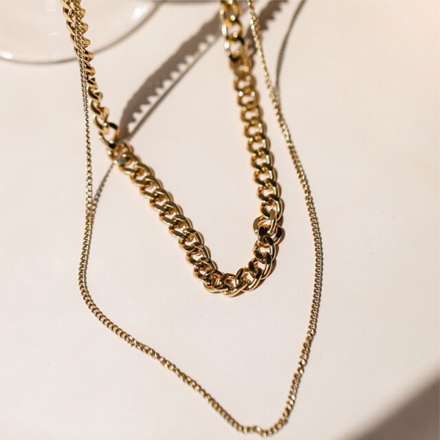 Cris - Collar de doble cadena